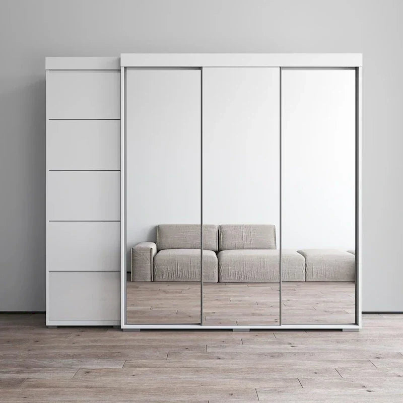 Three-Mirror Wardrobe