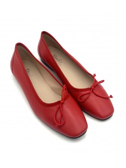 Ballerine Stocks Permanents Malia / Rouge