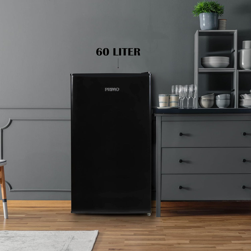PRIMO PR143DV Congélateur Table Top - 60L - Pose Libre - Classe E - Noir