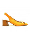 Escarpin Stocks Permanents Rimel / Jaune -Camel