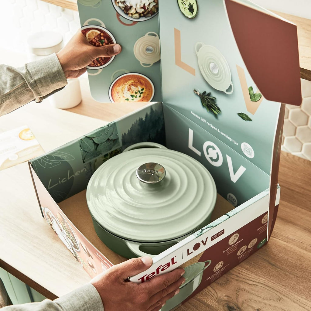 Sauteuse 2 anses Tefal Lov E25872 28 cm Vert