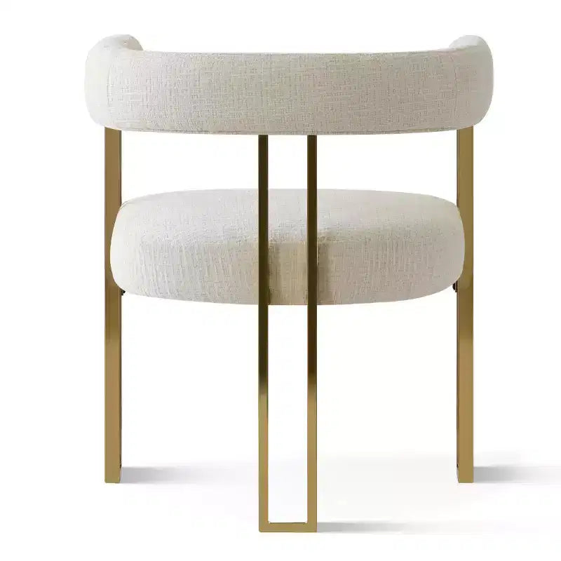 Expandable Round to Oval Dining Table Set with 4 Velvet Armchairs, Modern Pedestal Design, Seats Up to 8 People-Panipeachy