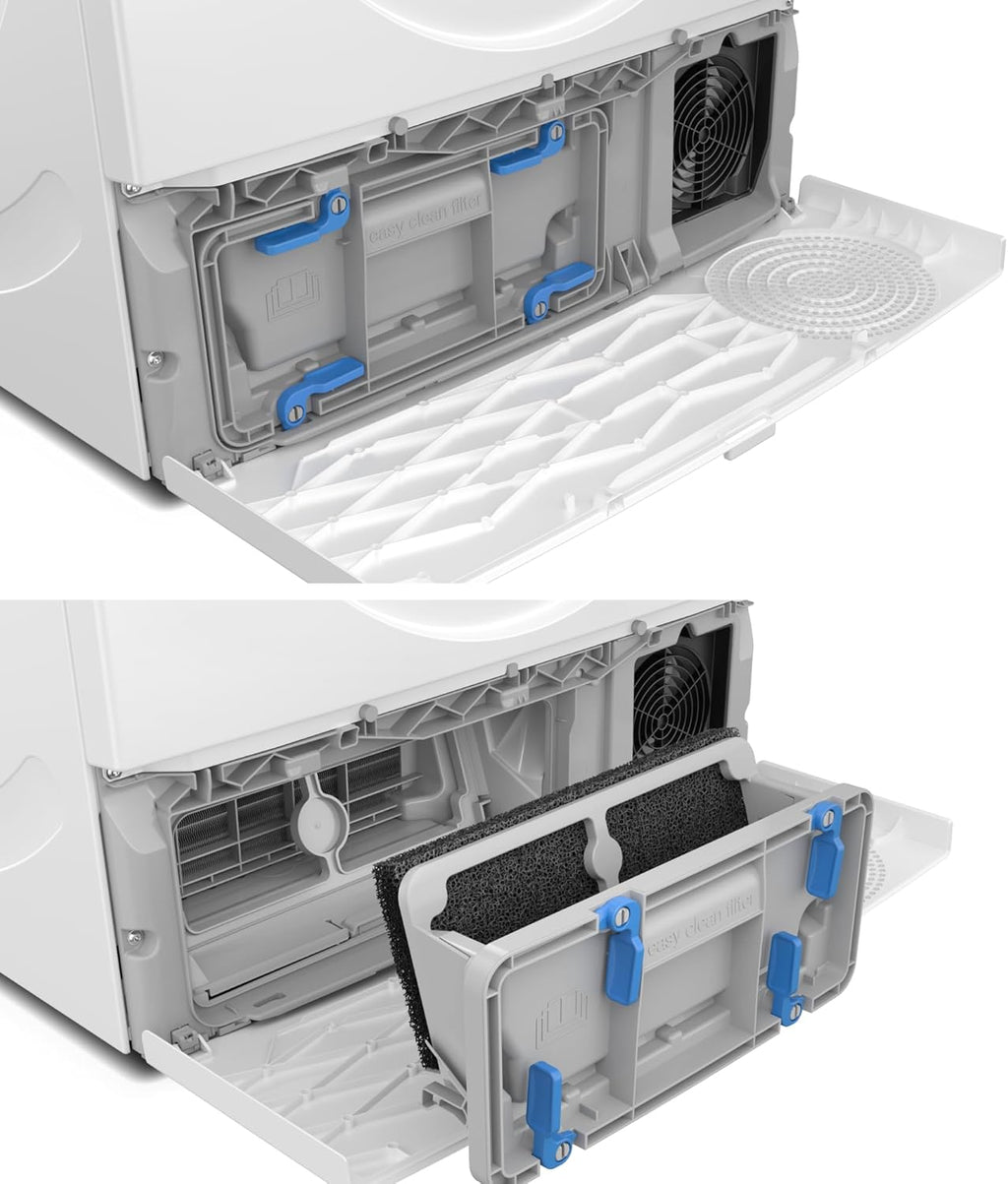 Bosch Sèche-linge avec pompe à chaleur 8 kg Série 4 Easy Clean AutoDry Anti-rides Blanc WTR85V00ES