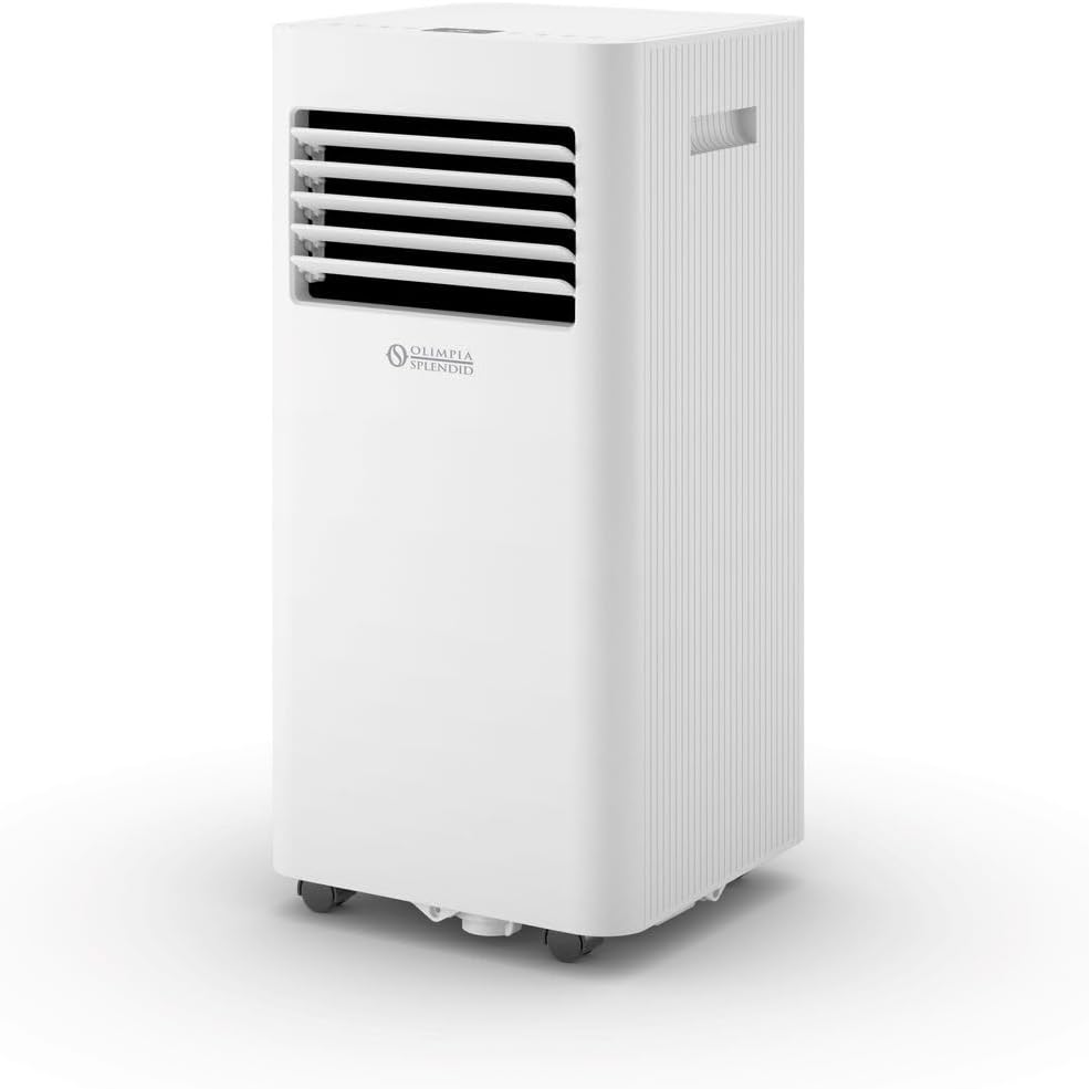 Olimpia Splendid, Dolceclima 12 Wifi Climatiseur Portatif 12.000 BTU/h, Classe A, Puissance 2,9 kW, Fonctions de refroidissement, déshumidification, ventilation, Wifi intégré