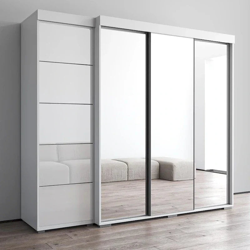 Three-Mirror Wardrobe