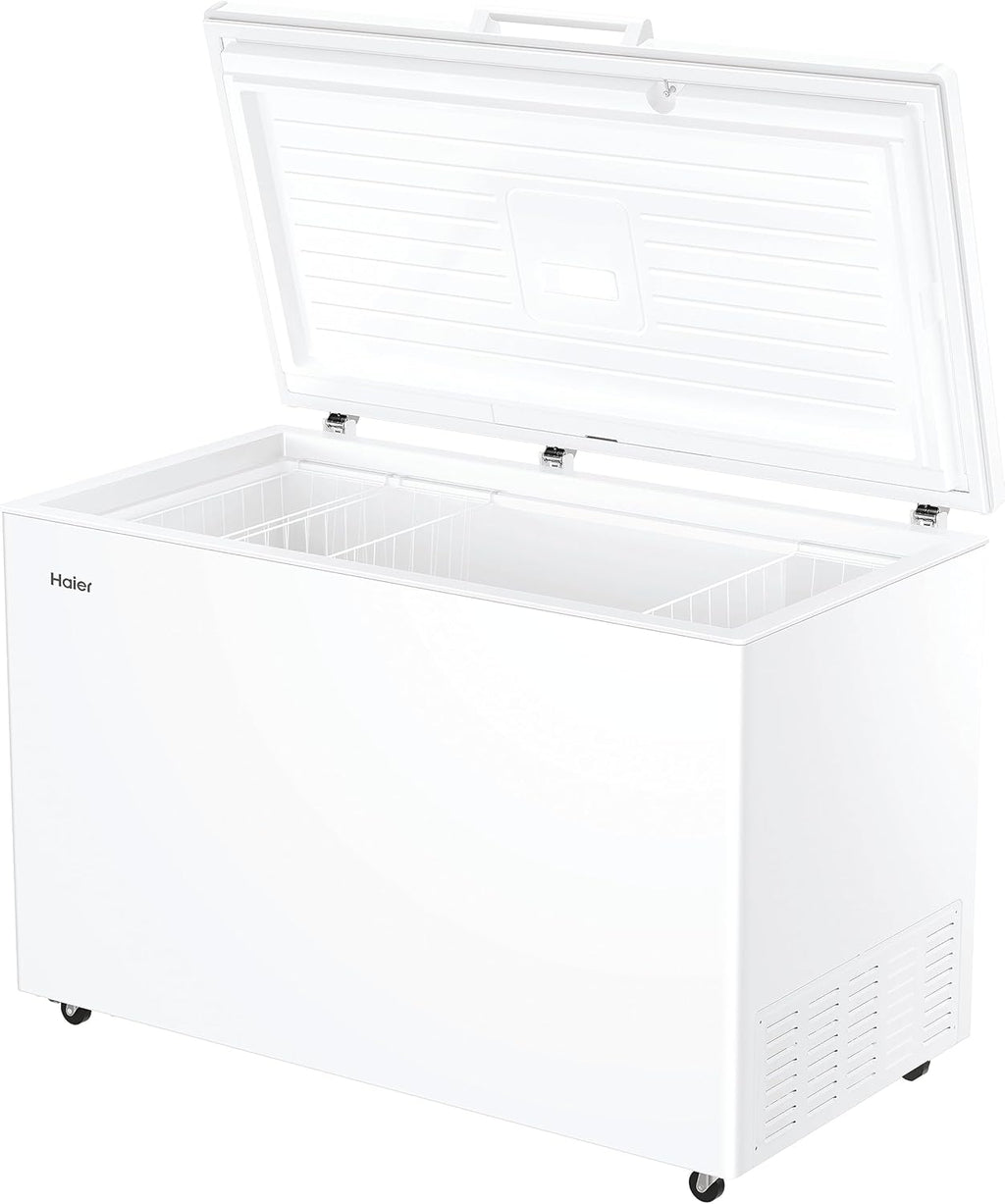 Congélateur coffre - HAIER - HCE420E - Classe E - 89,5 x 132,x 75cm - 418 L - Blanc