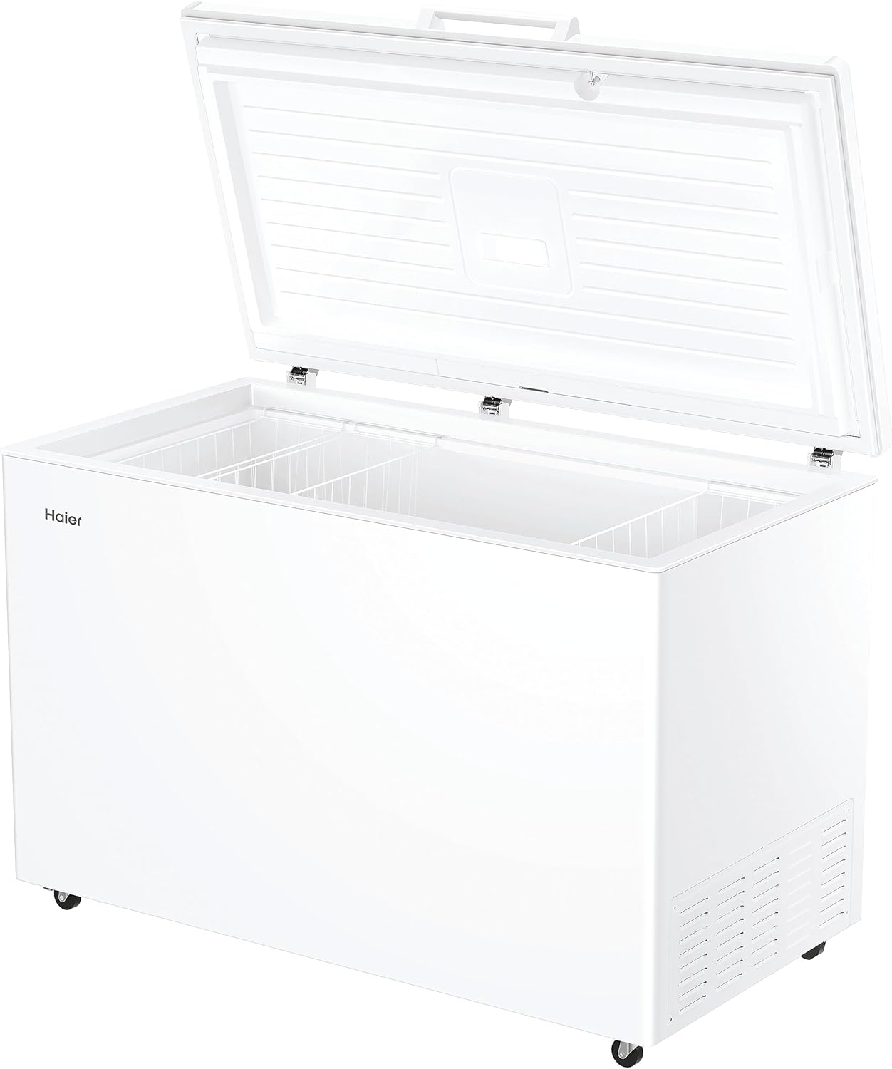 Congélateur coffre - HAIER - HCE420E - Classe E - 89,5 x 132,x 75cm - 418 L - Blanc