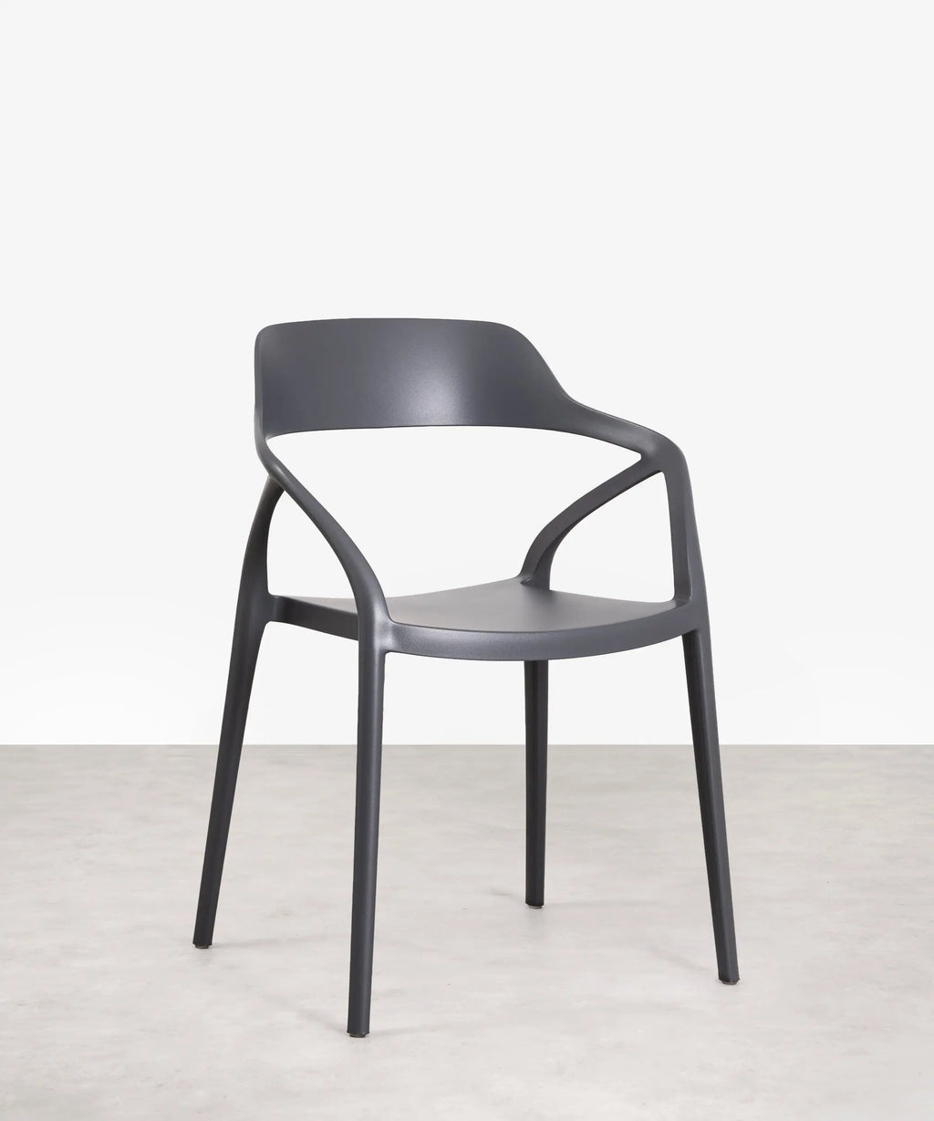 Silla de Polipropileno con Reposabrazos Grace