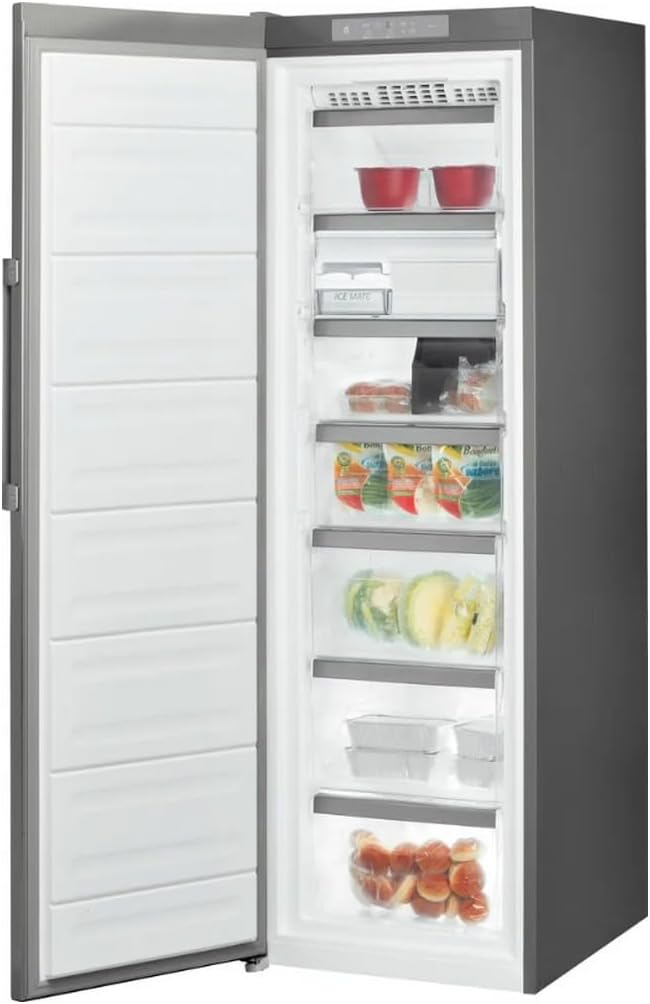 Whirlpool Congélateur armoire 60cm 263l nofrost uw8f2cxbin2, Silver