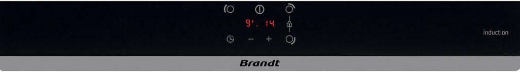 Brandt - BPI6362B - Plaque Induction - Table de Cuisson Encastrable - Noir - 3 Foyers - 5900W - Dimensions Encastrement : 56x49cm - Précision et Performances - Fabriqué en France