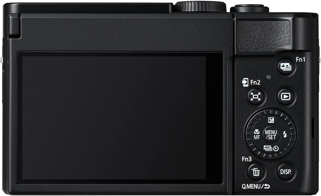 Panasonic Lumix TZ99 | Appareil Photo Compact Zoom Puissant (Capteur 20.3MP, Zoom Leica 30x F3.3-6.4, Écran Tactile inclinable, Stabilisation, Mode Selfie, Vidéo 4K, Wi-FI, Bluetooth) Noir