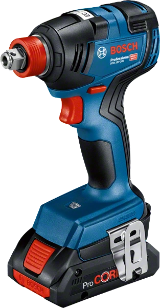 BOSCH COMBI-KIT 3 OUTILS 18V : GSB 18V-45 + GDX 18V-200 + GWS 18V-7 + 2 BATTERIES 5,0 AH + GAL 18V-40 + SAC M (C) PROFESSIONAL