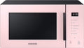 Samsung MG23T5018CP Four à micro-ondes, 23 L, 1100 W, Air Fry, avec plateau doreur, verre design, poudre