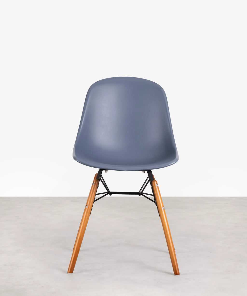 Silla de Polipropileno y Madera Elon