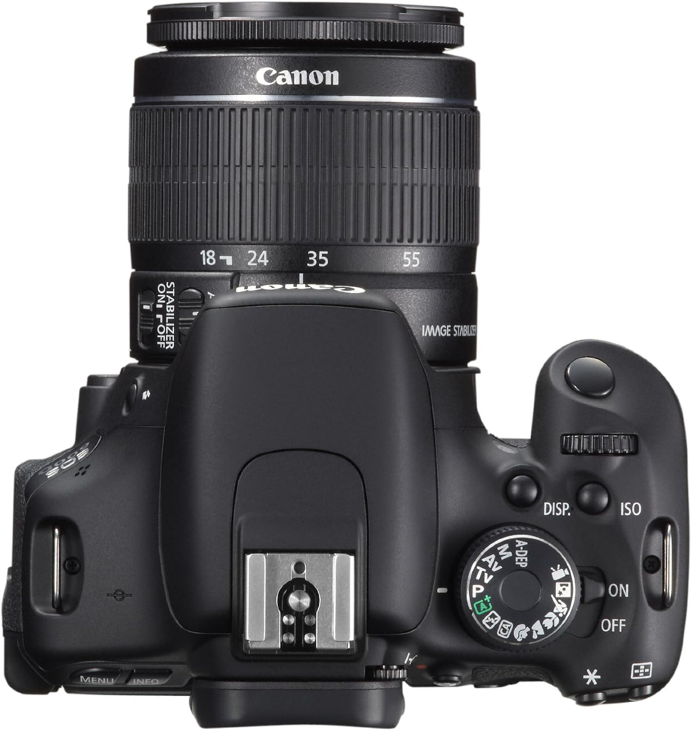 Canon EOS 600D Appareil photo numérique Reflex 18 Mpix Kit Objectif 18-55mm IS II Noir