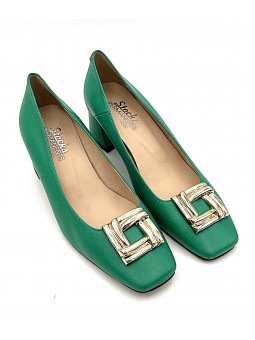 Escarpin Stocks Permanents Nila / Vert
