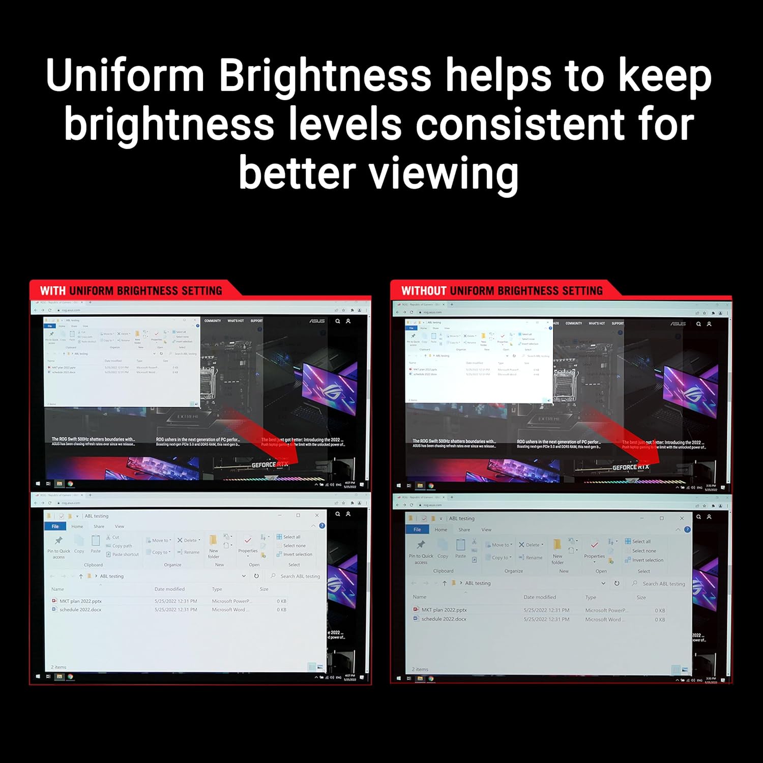 ASUS Moniteur Gaming ROG Swift OLED PG32UCDM ― 32 Pouces, Dalle QD-OLED 4K (3840 x 2160), 240 Hz, 0,03 ms (GTG), Compatible G-Sync®, dissipateur Thermique personnalisé, 99% DCI-P3, 90 W Type-C®