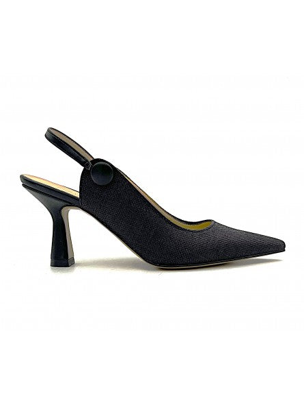 Escarpin Nacrée Yanna / Noir
