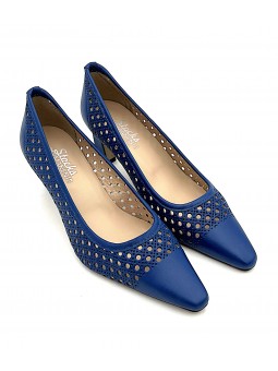 Escarpin Stocks Permanents Valina / Bleu