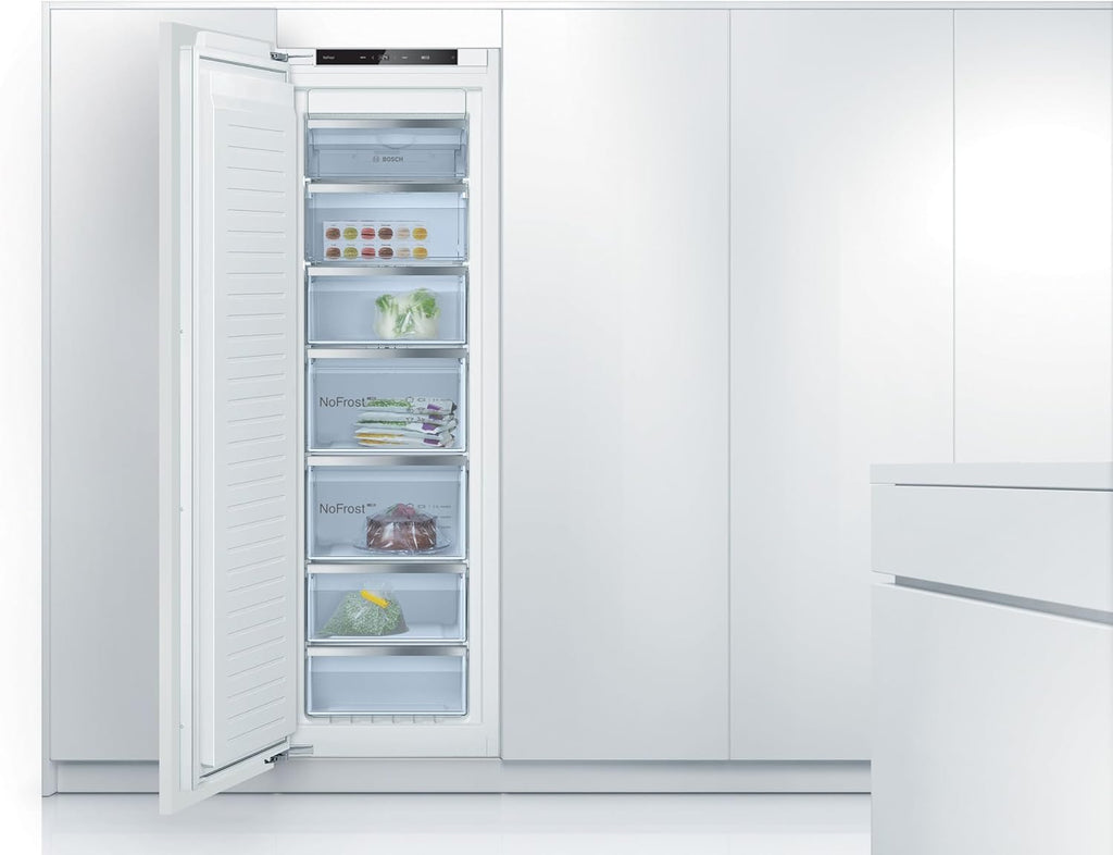Bosch GIN81VEE0, Série 4, Congélateur armoire, Encastrable, 177.2 x 55.8 cm, 212 L