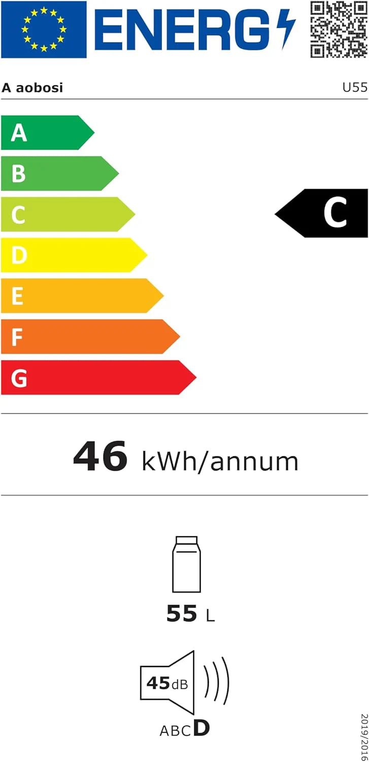45L Glacière à Compresseur,Glaciere Électrique -20℃ à 20℃,Frigo Camion APP&Bouton Contrôle,12/24V DC et 100-240V AC Glaciere Camping Pour Voiture,Camion,Bateau et Prise De Courant -