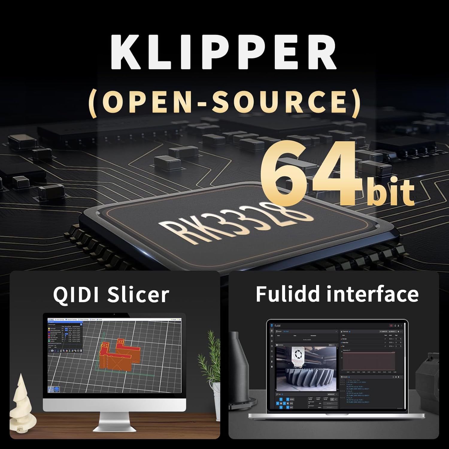Imprimante 3D QIDI TECH MAX3-325*325*315mm