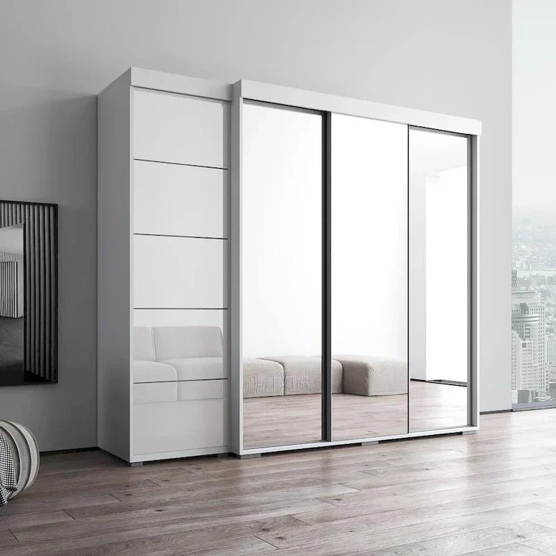 Three-Mirror Wardrobe