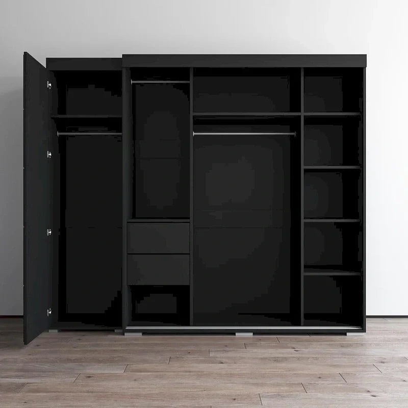 Three-Mirror Wardrobe