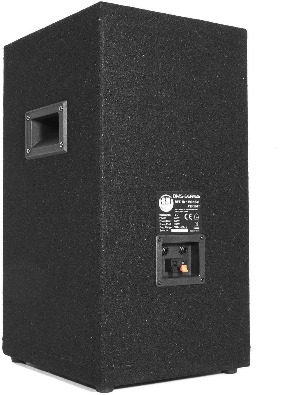Pack Sono 2200W - Enceintes 12" + Caisson 15" + Pieds + Micro UHF - USB/Bluetooth + câbles