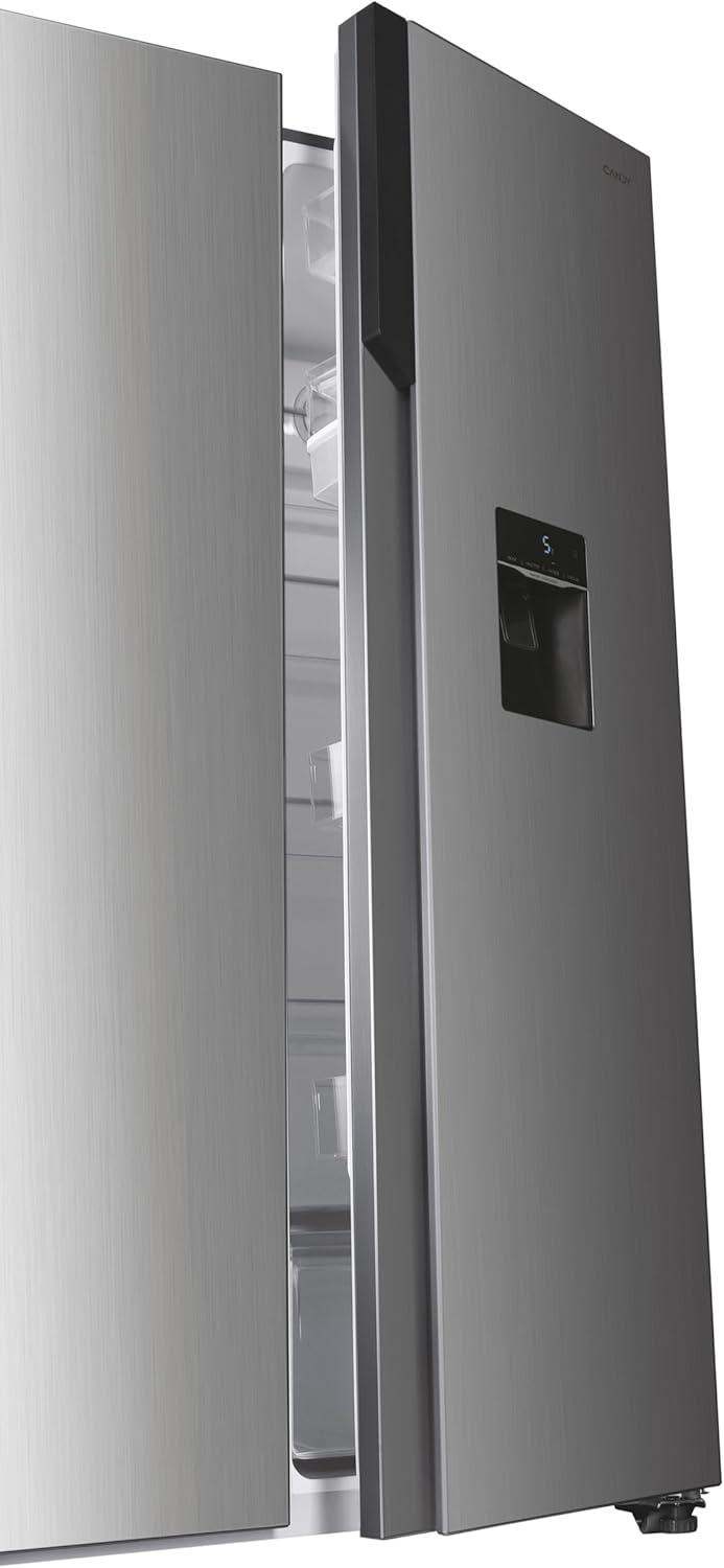 Réfrigérateur Américain - CANDY - CHSBSO-6174XWD - Classe E - 529 L - 39 dB - Inox