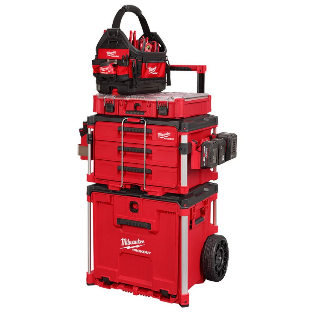 Milwaukee 48-22-8420- Boîte à outils à roulettes PACKOUT™