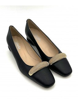 Escarpin Stocks Permanents Vivia / Noir