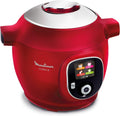 Moulinex Multicuiseur Intelligent Cookeo+ 6L 6 Modes de Cuisson 180 Recettes Préprogrammées Jusqu'à 6 Personnes Rouge CE85A510