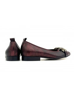 Ballerine Folie's Ducal / Bordeaux Oxide