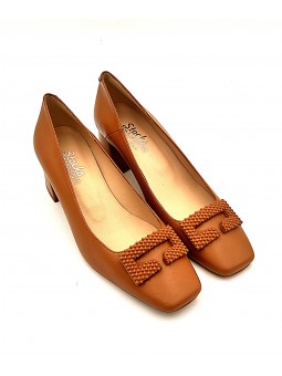 Escarpin Stocks Permanents Pam / Camel
