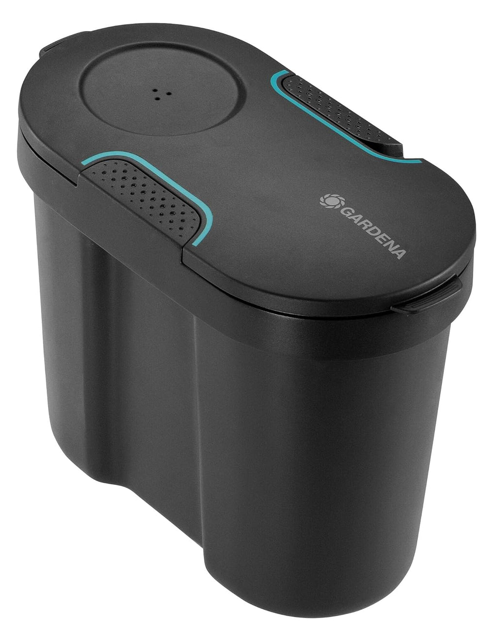 Gardena Aquabloom Solution d'arrosage Automatique Solaire avec réserve d'eau: jusqu'à 20 Plantes pour terrasse ou Balcon, arrosage Goutte à Goutte, 14 programmes d'arrosage (13301-20)
