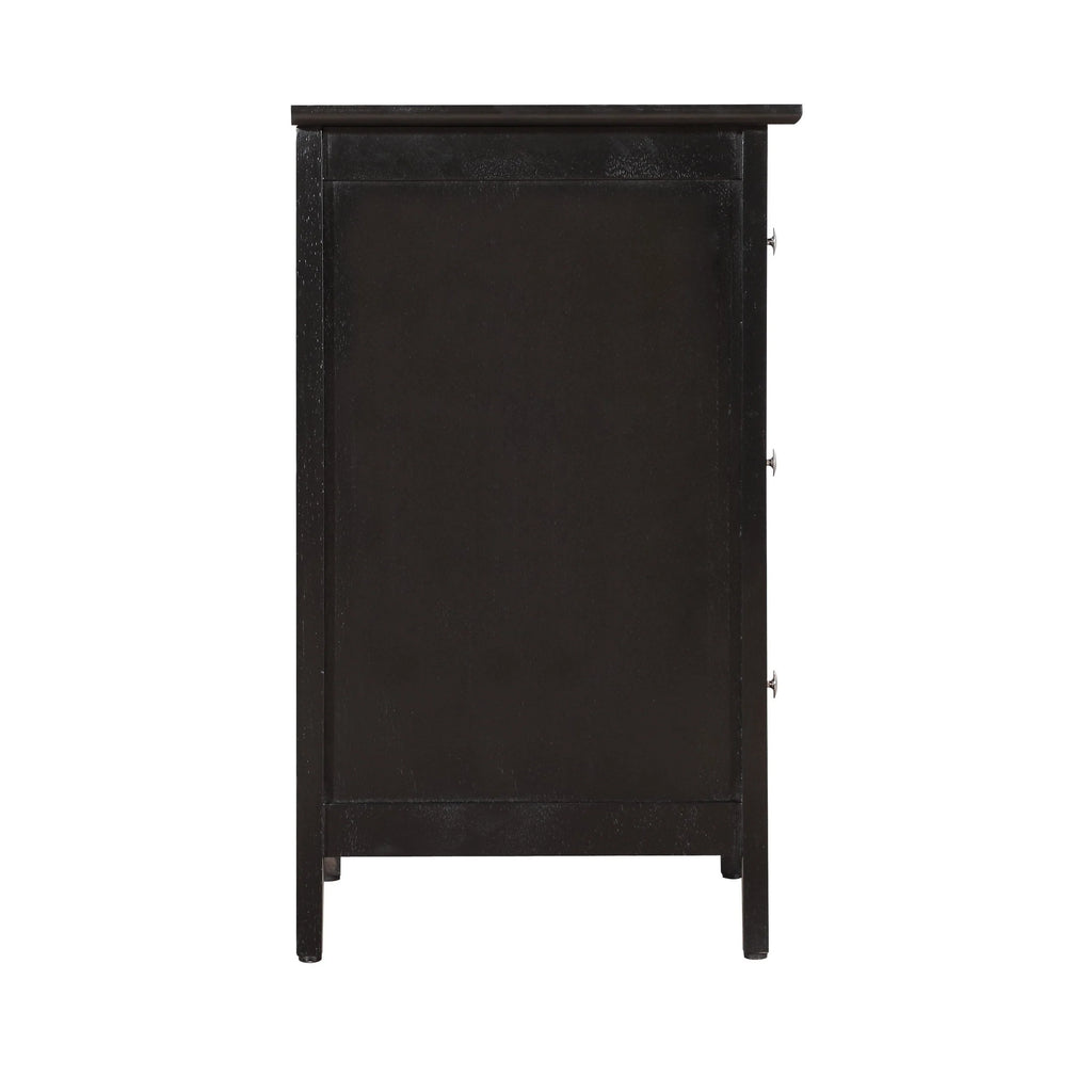 Daniel 3-drawer Transitional Wooden Nightstand