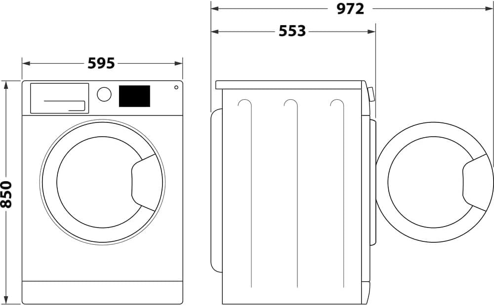 LAV.C/FRONT 7KG 1200GIRI CE.A INVERTER VAPORE
