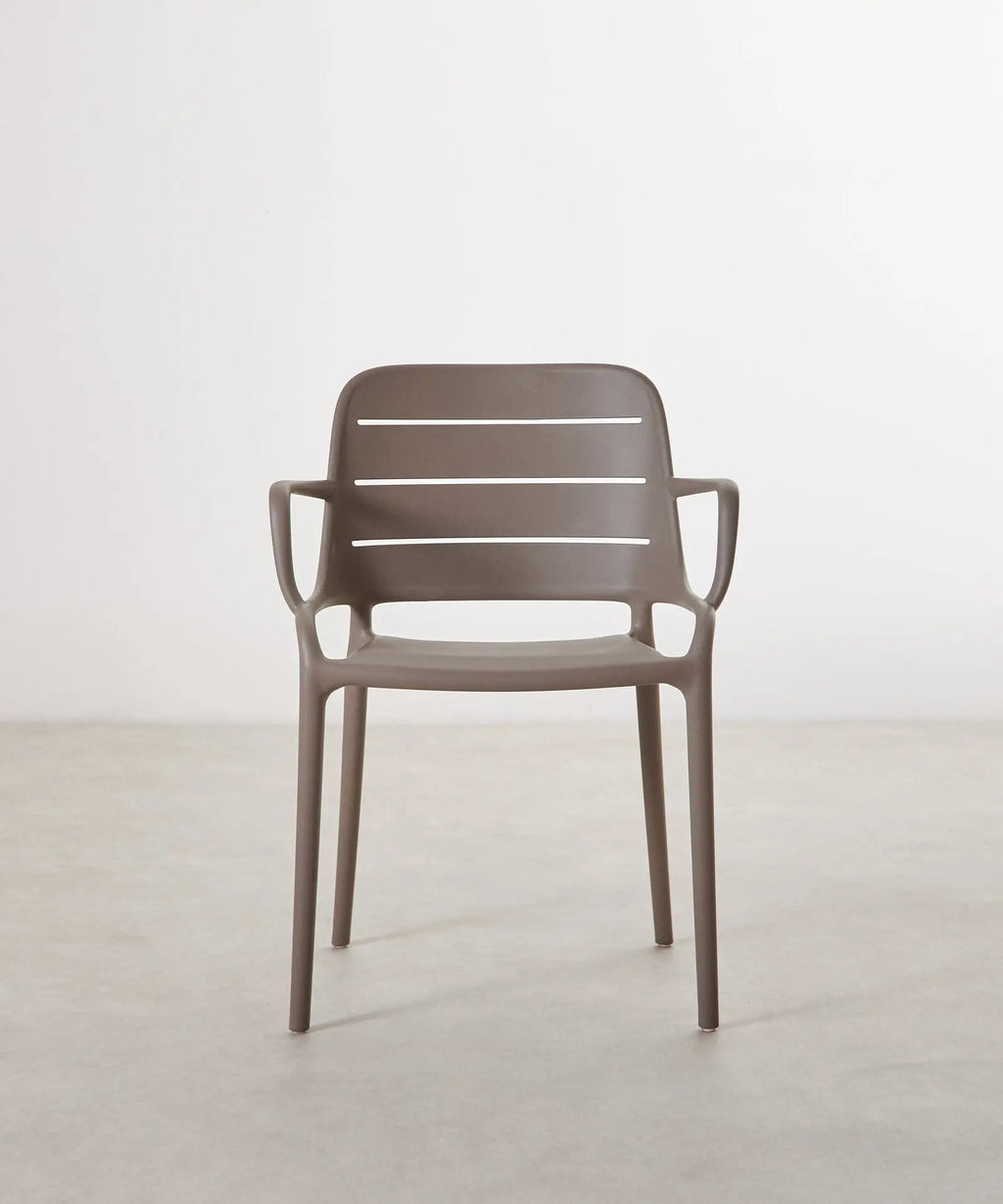 Silla de Polipropileno con Reposabrazos Mila