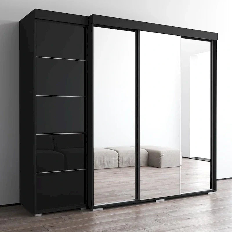 Three-Mirror Wardrobe