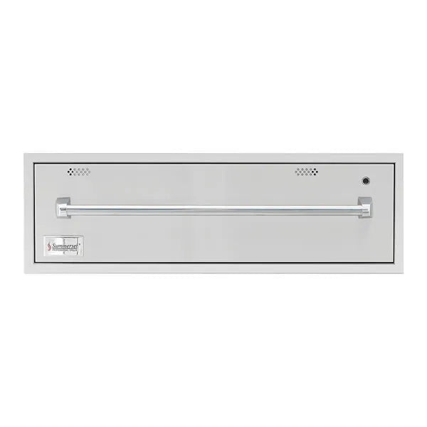 Summerset  36" Built-In Outdoor Warming Drawer In Stainless Steel