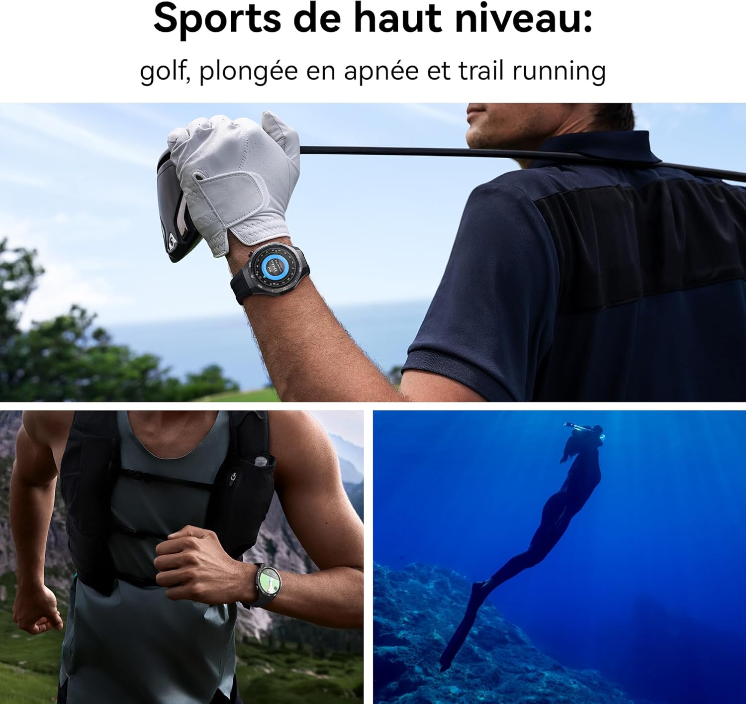 HUAWEI Watch GT 5 Pro 46mm Montre Connectée, Design aux Lignes épurées, Programmes d'entraînement de Pointe, Suivi de la santé, ECG, Jusqu'à 14 Jours d'autonomie, iOS& Android, Noir