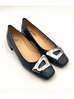 Ballerine Stocks Permanents Rosa / Marine