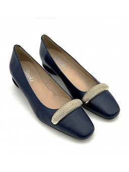 Escarpin Stocks Permanents Vivia / Marine