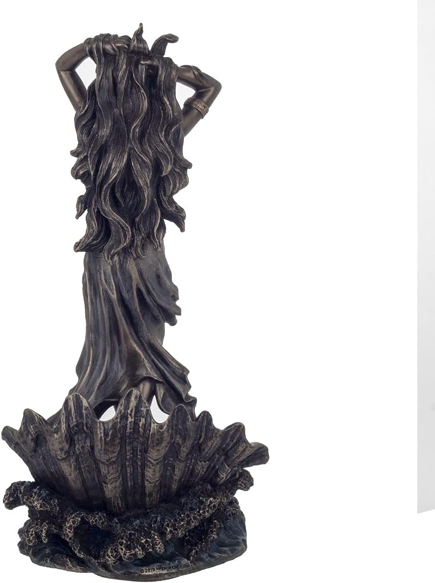BY SIGRIS Signes Grimalt Figurines Décoratives | Figure Bronze Dieu Grecque Aphrodite - 28 x 12 x 14 cm