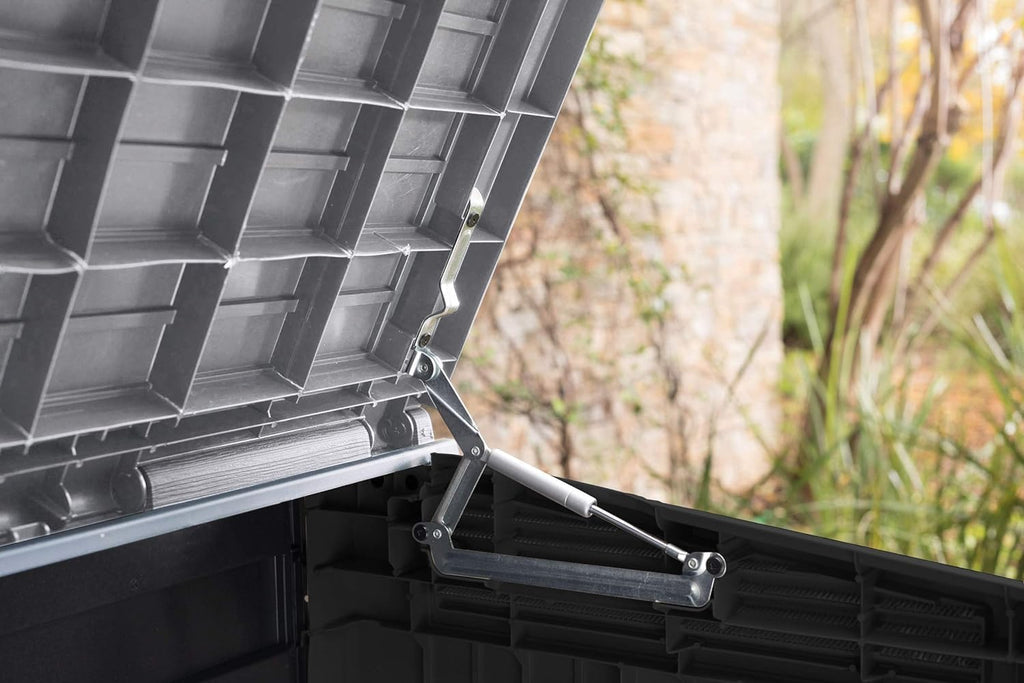 KETER Abri Horizontal Range Poubelle SIO Nova - 880 litres - Noir