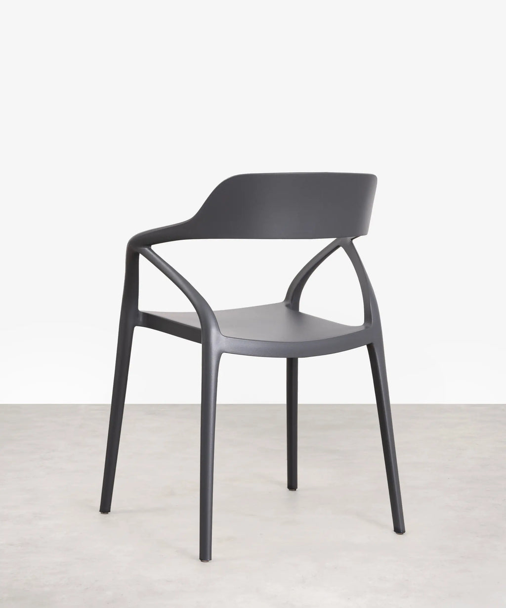 Silla de Polipropileno con Reposabrazos Grace