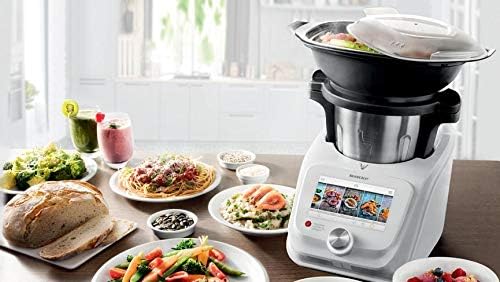 Unbekannt SilverCrest Monsieur Cuisine Connect Robot-cuiseur avec accessoires standards Weiß