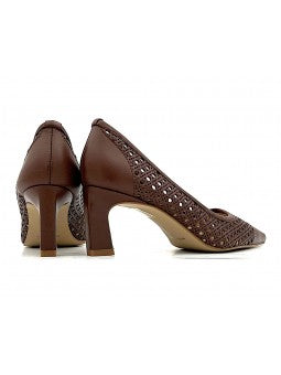 Escarpin Stocks Permanents Valina / Marron