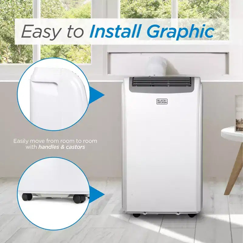 BLACK+DECKER Portable Air Conditioner with Remote Control